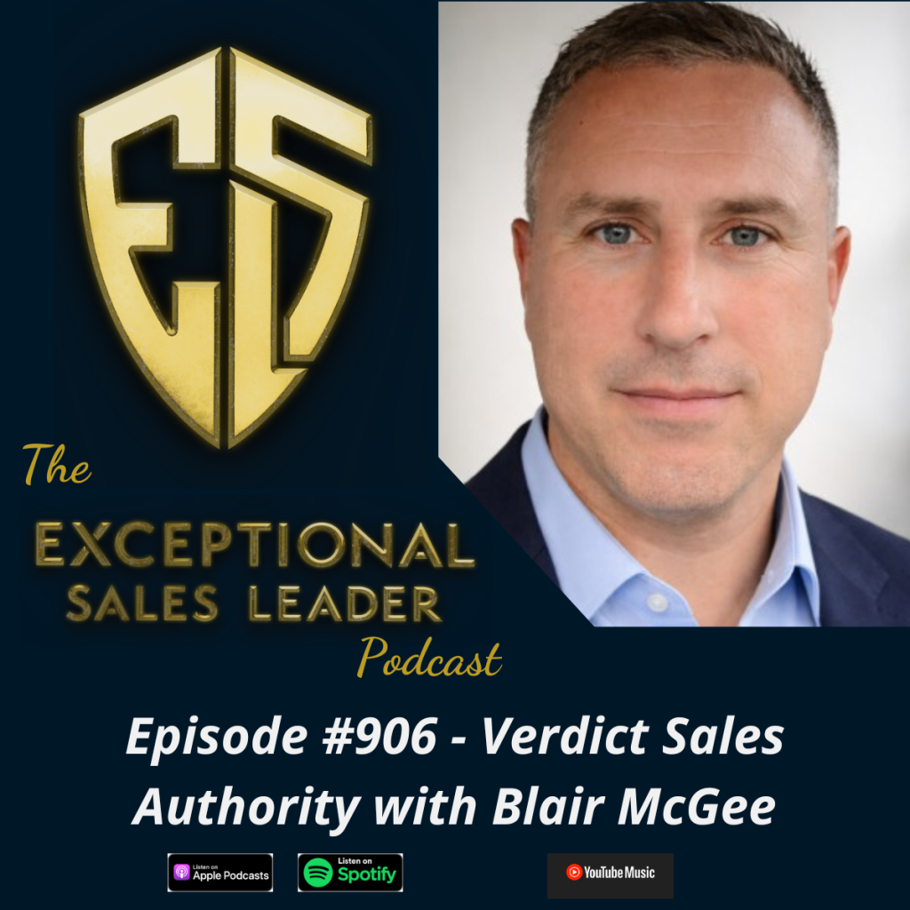 Verdict Sales Authority with Blair McGee episode artwork